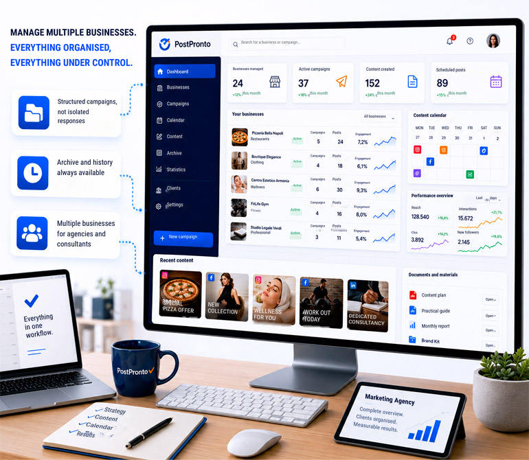 PostPronto - Marketing Campaigns for Local Businesses