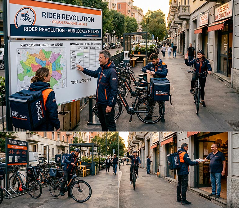 organizzazione rider revolution