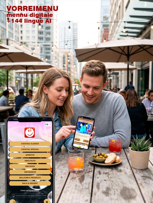 Menu digitale QR per ristoranti